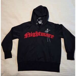 Disney Parks Jack Skellington Hoodie Nightmare Before Christmas Size S